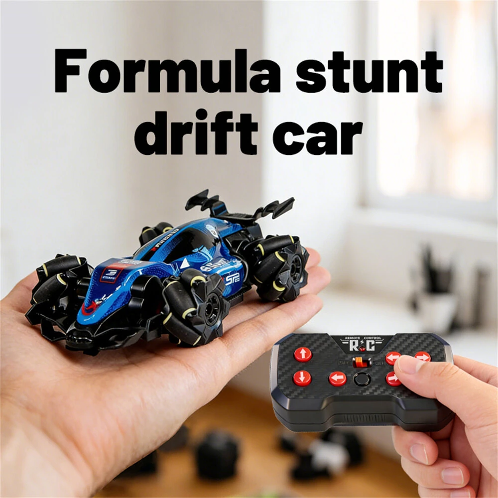 JJRC Q239 RTR 1/40 2.4G 2WD Mini RC Car Formula Racing Stunt Remote Control Drift LED Light 360° Rotation Desktop Portable Vehicles Models Toys — view 5