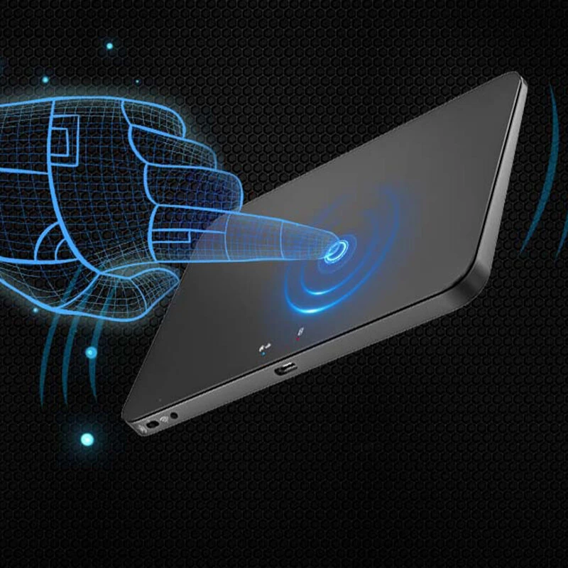 JOMAA Tri-mode Touch Control Panel Gesture Trackpad with Multi Touch Control and Vibration Feedback Compatible with Windows& forMac System — view 5