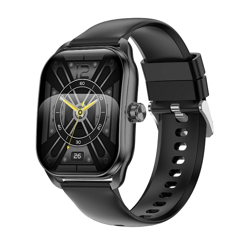 JX629 2.01inch 3D Curved Screen bluetooth Call Heart Rate Blood Pressure Blood Oxygen Monitor Sleep Monitoring Breathe Training Stress Tracking Multi-sport Modes Music Playback IP68 Waterproof Smart Watch — view 4