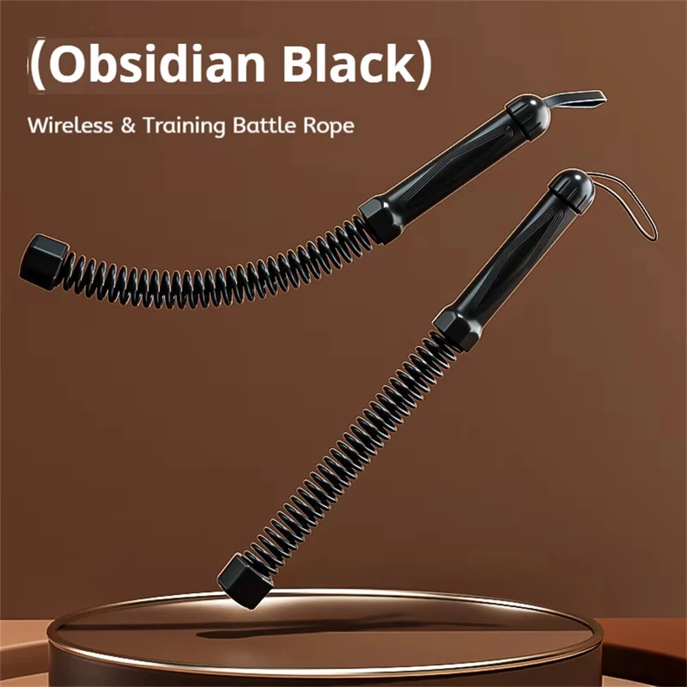 KALOAD 1pair Cordless Battle Rope Multifunctional Power Training System Arm Strength Home Gym Equipment For Full Body Workout Unisex — view 9