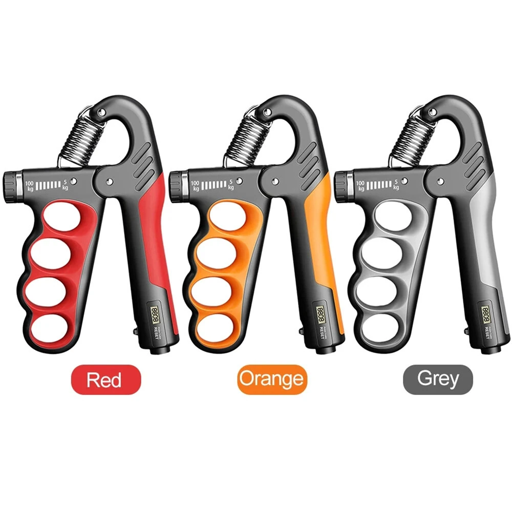 KALOAD 5-100 KG Adjustable Resistance Electronic Counting Hand Grip Strength Trainer Wrist Expander Training Hand Gripper Hand Gripper for Home Gym Fitness — view 11