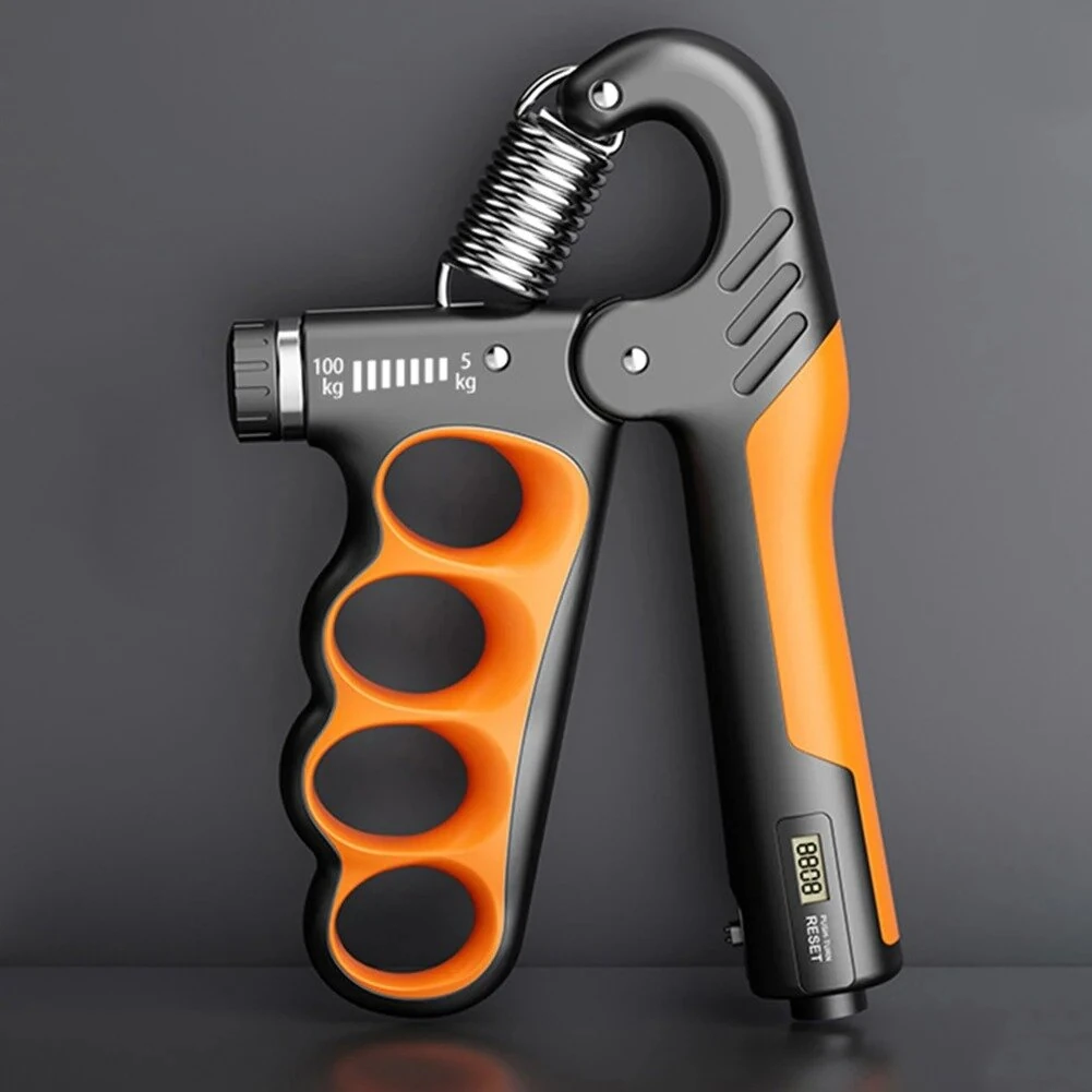 KALOAD 5-100 KG Adjustable Resistance Electronic Counting Hand Grip Strength Trainer Wrist Expander Training Hand Gripper Hand Gripper for Home Gym Fitness — view 9