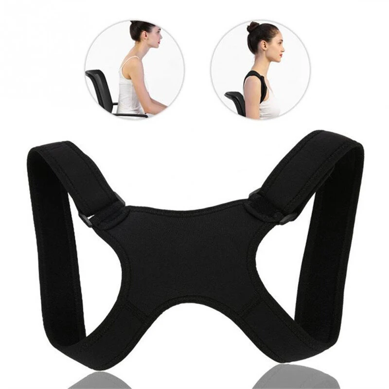 KALOAD Adjustable Back Support Invisible Shoulder Posture Corrector Unisex Spine Neck Health Prevention Humpback Correction Belt — image 1
