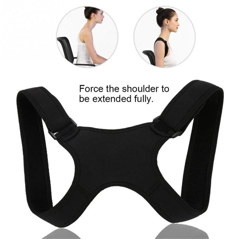 KALOAD Adjustable Back Support Invisible Shoulder Posture Corrector Unisex Spine Neck Health Prevention Humpback Correction Belt — view 6