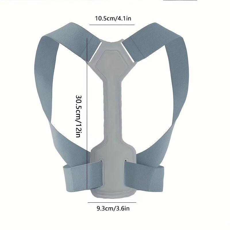 KALOAD Adjustable Invisible Posture Corrector Back Neck Brace Breathable Comfortable Support Belt for Spine Alignment — view 11