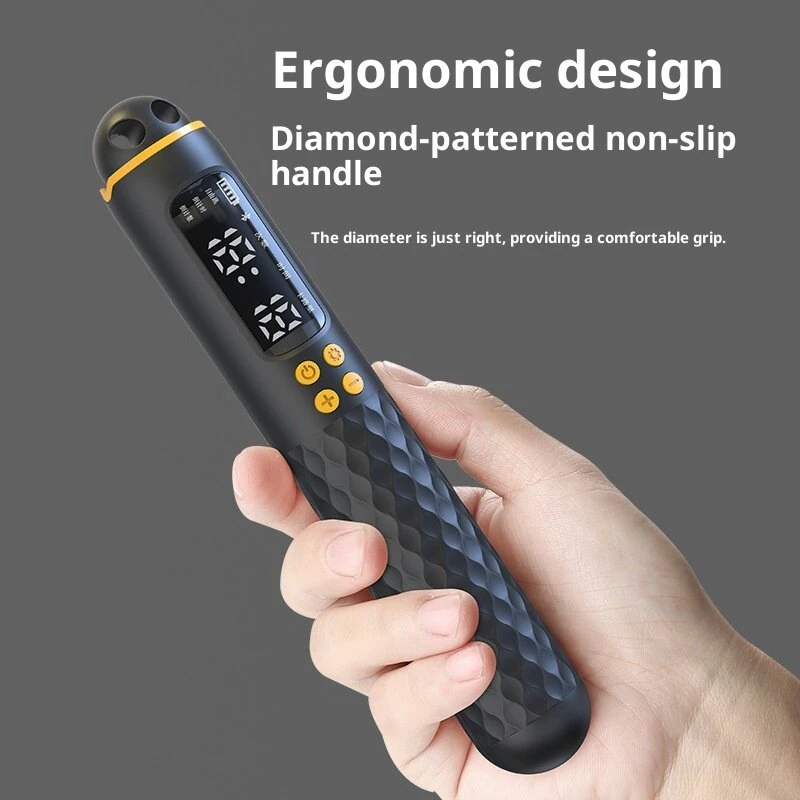 KALOAD Bluetooth Smart Count Jump Rope Type-C Charging Weighted / Cordless Wire Rope Adjustable Jump Rope Trainer Digital Wireless Calorie Counter — view 6