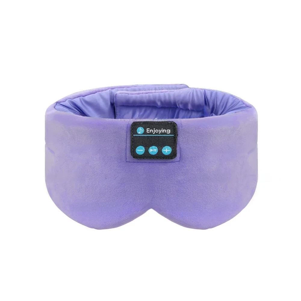 KALOAD Bluetooth Wireless Headphones Sleep Mask Adjustable Music Multifunctional Soft  Eyeshade for Travel Night — view 10