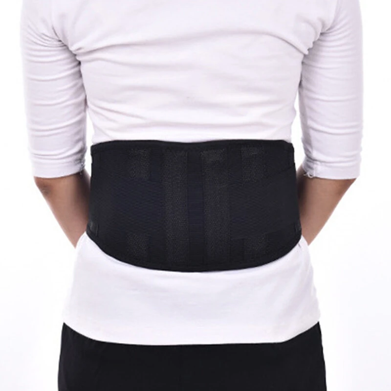 KALOAD Heating Waist Belt Steel Plate Warm Heating Lower Back Supports Waist Brace Support Belt Band — view 7