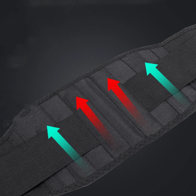 KALOAD Heating Waist Belt Steel Plate Warm Heating Lower Back Supports Waist Brace Support Belt Band — view 8