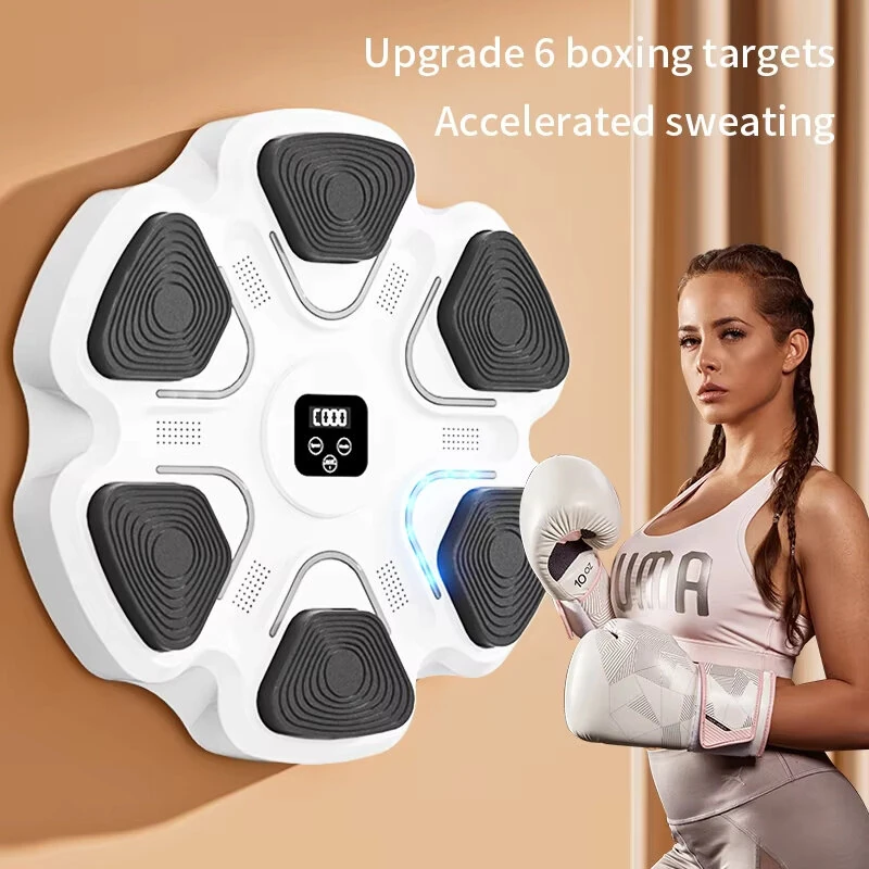 KALOAD Smart Music Punching Target 9 Speed Gradient Adjustment Intelligent Auto Counter Wall Mounted Target Boxing Training Equipment — view 3