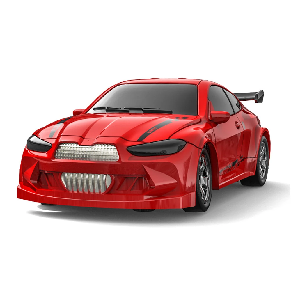 KFPLAN KF20 1/64 2.4G 4WD Drift RC Car Mini Race LED Light Radio Control High-Speed Motor Full Proportional On-Road Racing Vehicle Model Boys Gifts Desktop Toys — KFPLAN