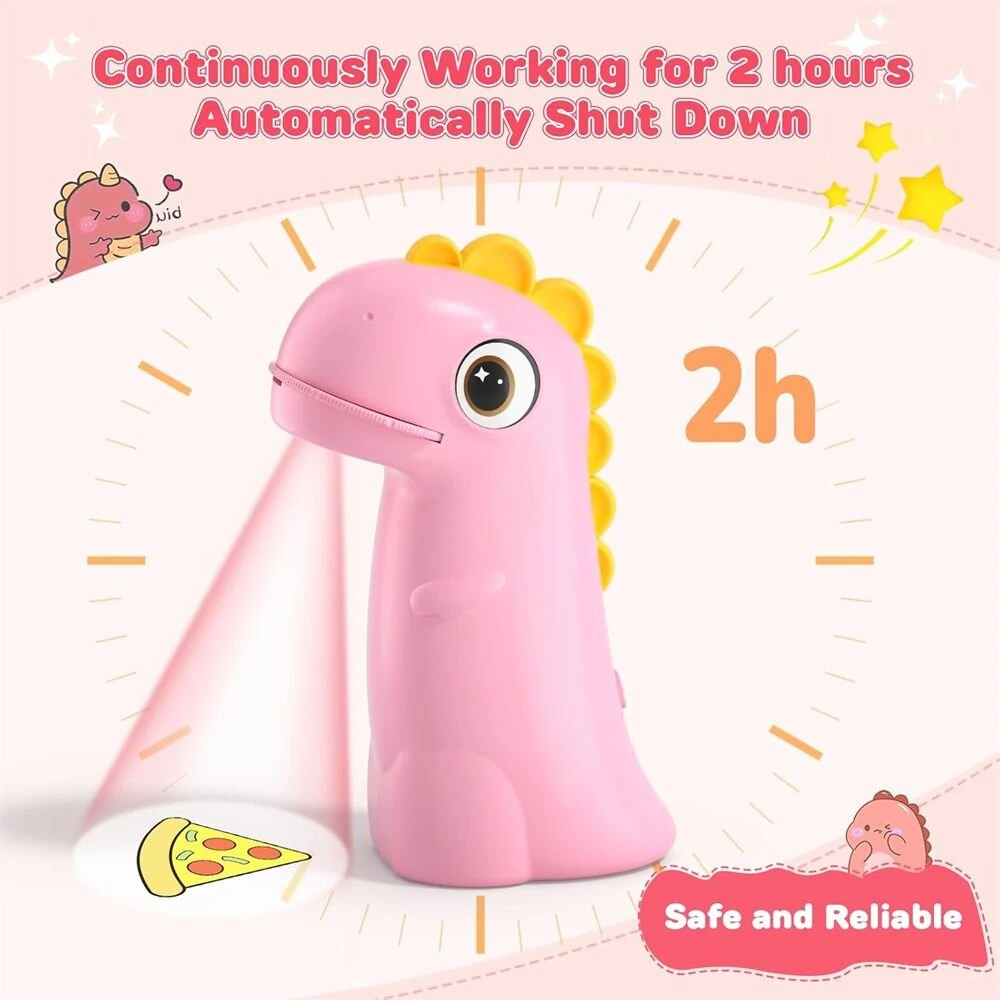 Kids Drawing Projector Trace and Draw Projector Art Sketcher Smart Table LED Light Painting Board Learning Educational Toys Cute Dinosaur Children Toy for Toddlers Boys Girls Birthday Gift — view 4