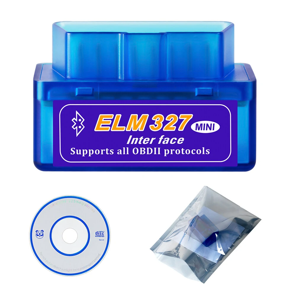 KINGBOLEN ELM327 V2.1 OBD2 Bluetooth Wireless Car Scanner Adapter Torque Auto Scan Tool Diagnostic Interface For Android — view 2