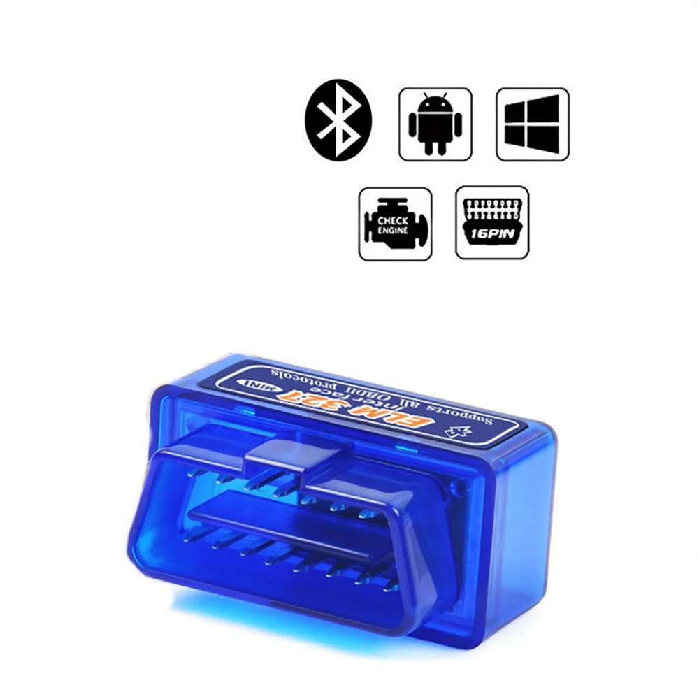KINGBOLEN ELM327 V2.1 OBD2 Bluetooth Wireless Car Scanner Adapter Torque Auto Scan Tool Diagnostic Interface For Android — view 5