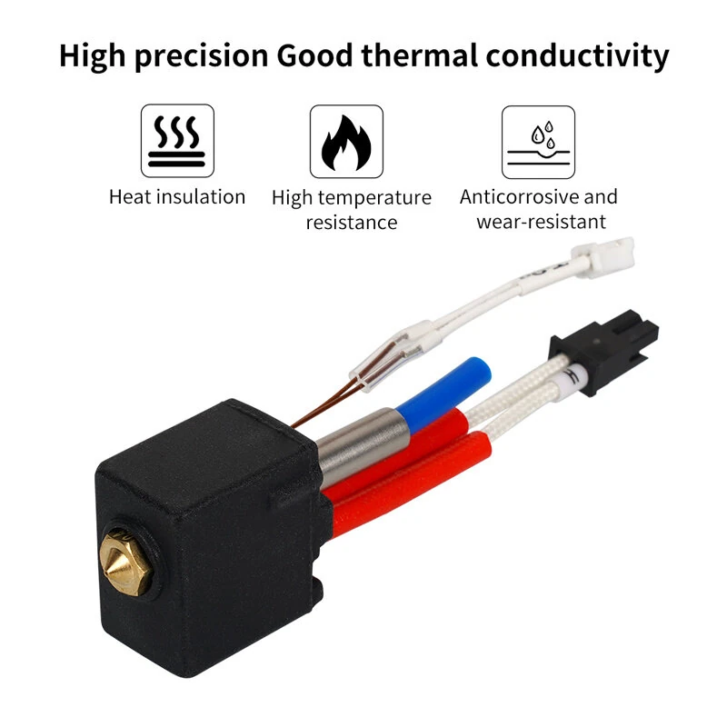 KINGROON 3D Printer Accessories For Anycubic Kobra 2 Hot End Kit Hot End Extrusion Head 24V 60W 0.4mm Nozzle Easy Installation Clog Free — view 2