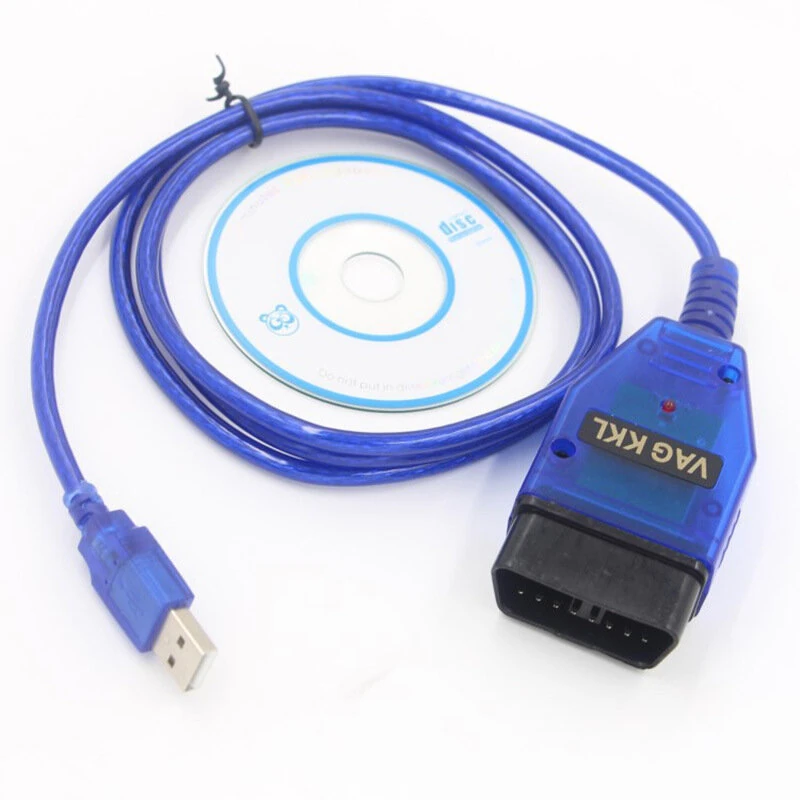 KKL 409.1 CH340 FT232RL KKL 409 Car Diagnostic Cable USB OBDII Car Diagnostic Scanner for Volkswagen/Audi