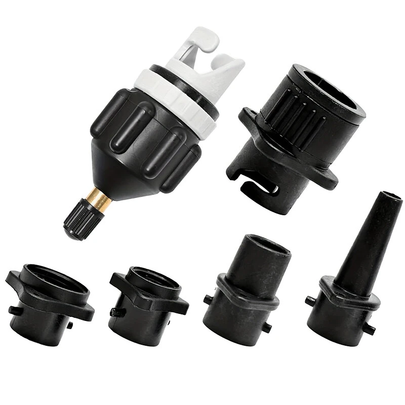KOETSU Air Pump Air Valve Adapter Kit Paddle Board Air Nozzle Multifunctional Conversion Head Air Adapter with 4 Air Valve Nozzles — KOETSU