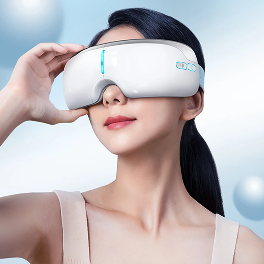 KONKA Foldable Eye Massager with Graphene Heating 3/5 Adjustable Modes 42°C Warm Compress USB Rechargeable for Eye Strain Relief — view 4