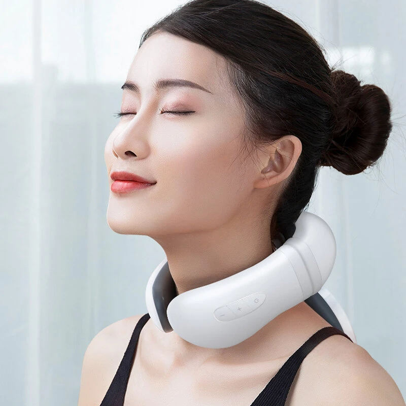 KONKA H99 Neck Massager 15 Intensity Levels 6 Massage Modes USB Rechargeable Shoulder Neck Message Instrument — view 6