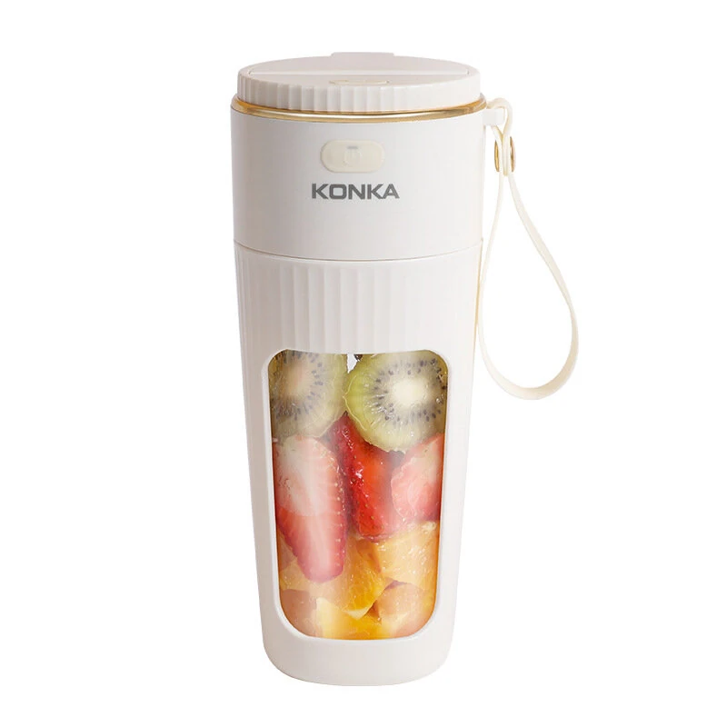 KONKA Mini Electric Fresh Juicer 10 Blades Powerful Crushed Ice Wireless Portable Blender Juice Extractor Bottle Smoothie Mixer — view 2