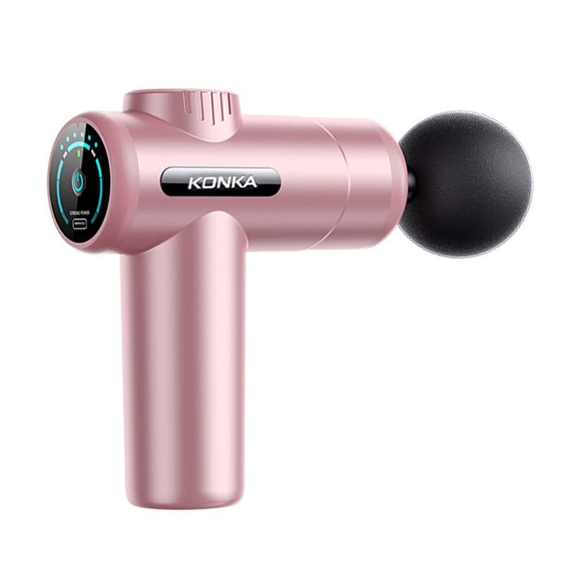 KONKA V19 Fascia Gun 6 Speeds Adjustable 6 Massage Heads Massager Gun Relieve Fatigue Muscle Relaxation 1200mAh — view 6