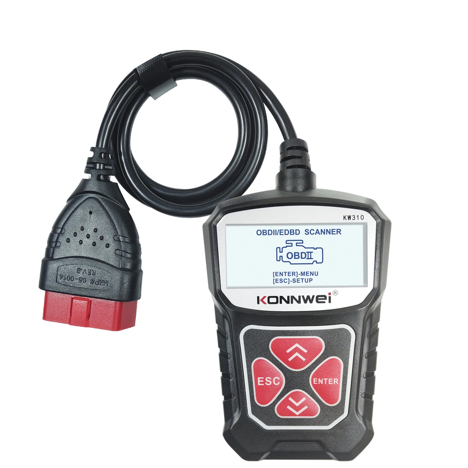 KONNWEI KW310 OBD2 Car Diagnostic Scanner EOBD Scan Tool DTC Engine Code Reader — view 4