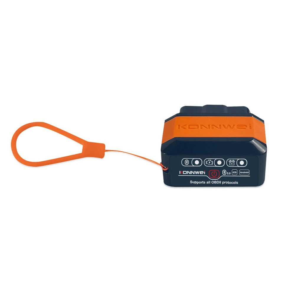 Konnwei KW905 Car OBD2 Scanner bluetooth 5.0 Engine Analyzer Android IOS Dual Mode Car Diagnostic Tool — view 5