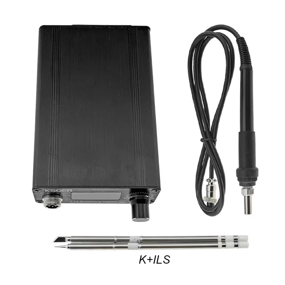 KSGER STM32 V3.1S Soldering Station 120W Adjustable Temperature 50-480°C OLED Screen Aluminum Alloy Auto Sleep Electric with K ILS Soldering Tips — view 10