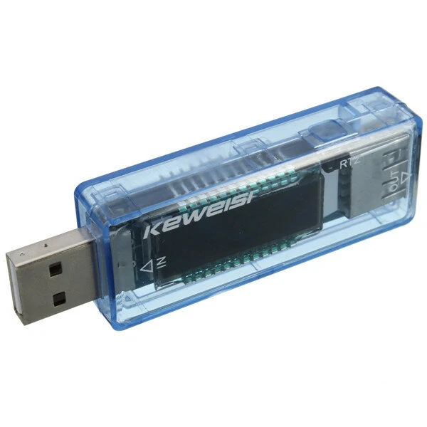 KWS-V20 USB Current Voltage Capacity Tester Volt Current Voltage Detect Charger Capacity Tester Meter Mobile Power Detector — view 2