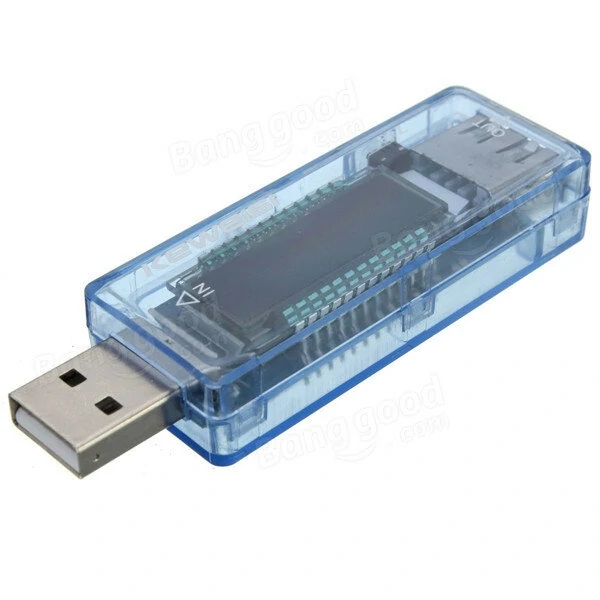 KWS-V20 USB Current Voltage Capacity Tester Volt Current Voltage Detect Charger Capacity Tester Meter Mobile Power Detector — view 3