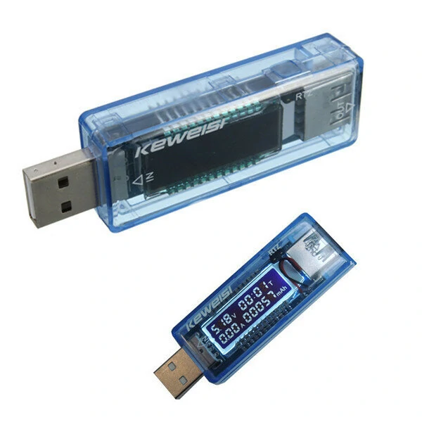 KWS-V20 USB Current Voltage Capacity Tester Volt Current Voltage Detect Charger Capacity Tester Meter Mobile Power Detector — view 4