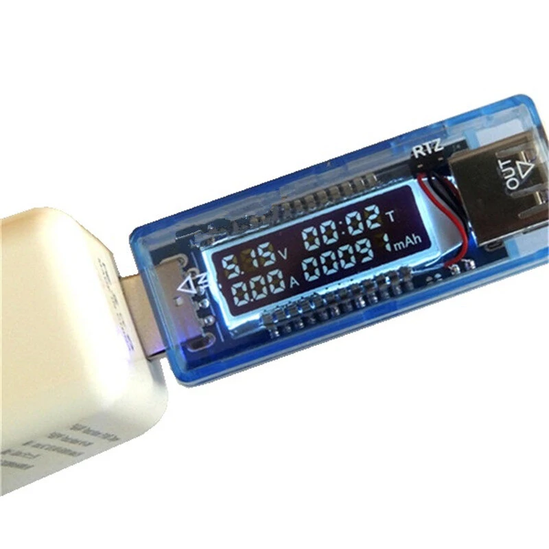 KWS-V20 USB Current Voltage Capacity Tester Volt Current Voltage Detect Charger Capacity Tester Meter Mobile Power Detector — view 7