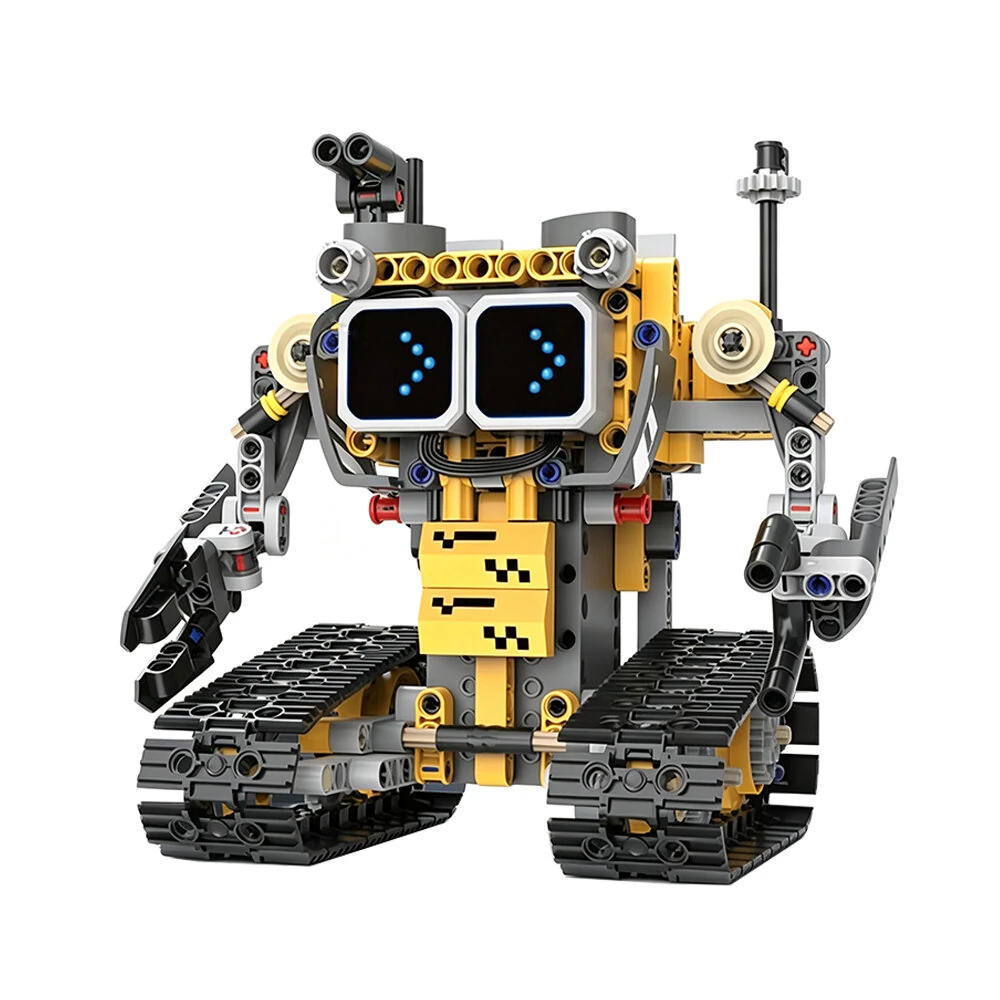 KY Blocks K96228 5-in-1 Robot Creative LED APP/RC Educational Programming Technical Toys Building Block Brick Assembly Kit Kids Christmas Gift — view 3