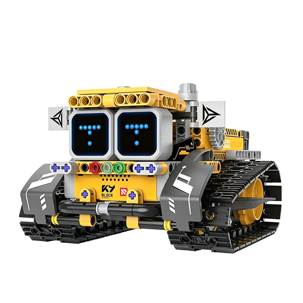KY Blocks K96228 5-in-1 Robot Creative LED APP/RC Educational Programming Technical Toys Building Block Brick Assembly Kit Kids Christmas Gift — view 5