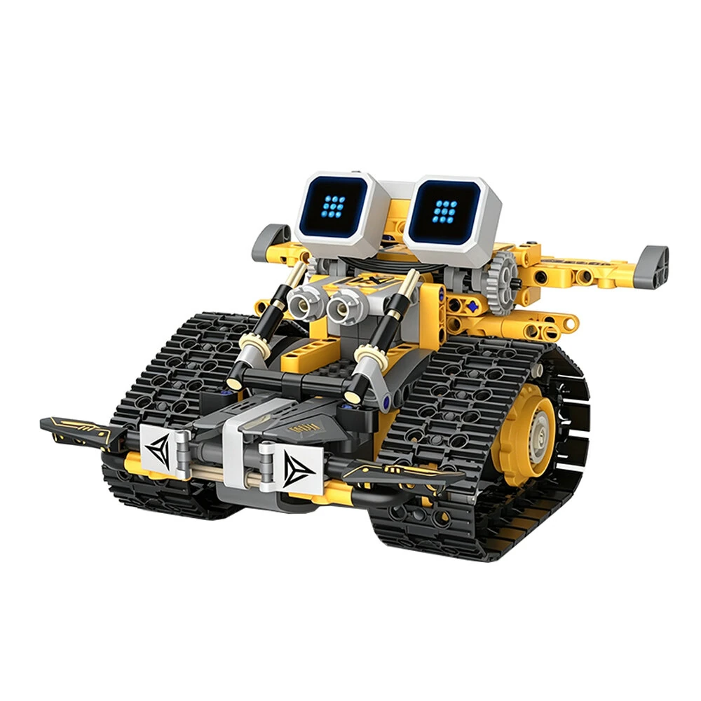 KY Blocks K96228 5-in-1 Robot Creative LED APP/RC Educational Programming Technical Toys Building Block Brick Assembly Kit Kids Christmas Gift — view 6