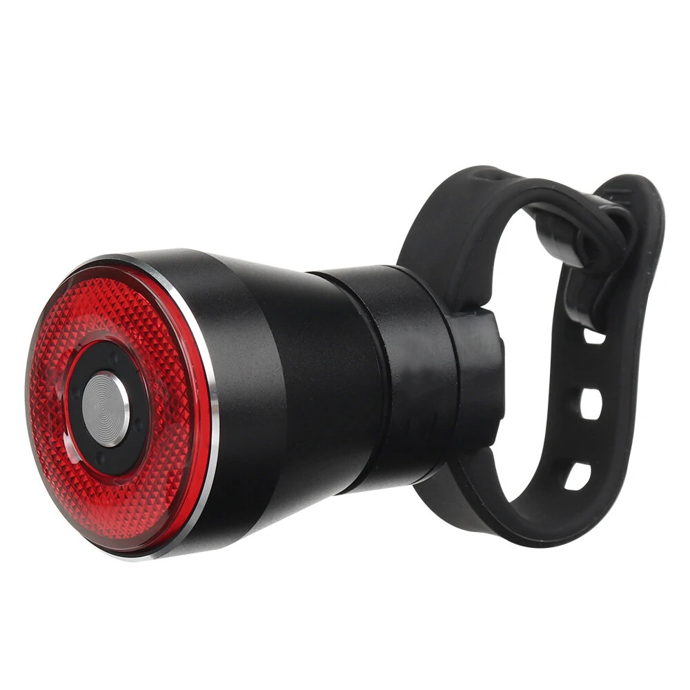LAOTIE Smart Brake Bicycle Taillight Type-C USB Rechargeable Aluminum Alloy Optical Intelligent Bike Light BTM Bike Taillight — view 4