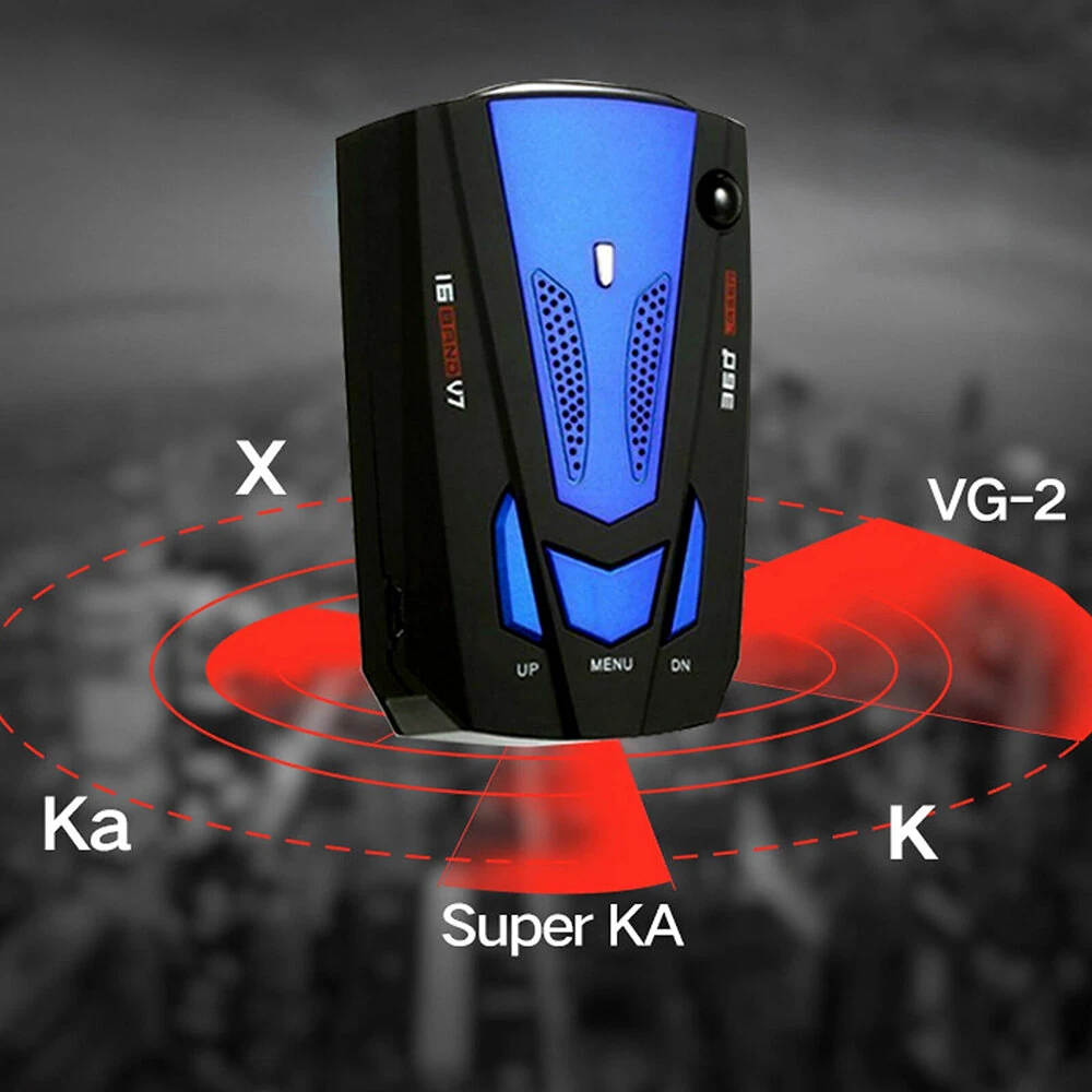 Laser Radar Detector Long Range Detection 360 Degree Speed Monitoring with Voice Alerts, Easy Install for All Vehicles Radar Detectors — view 4