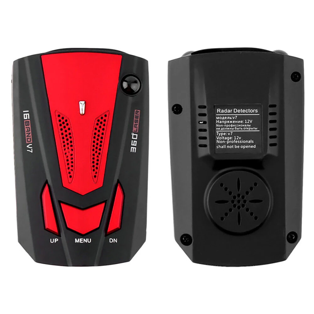 Laser Radar Detector Long Range Detection 360 Degree Speed Monitoring with Voice Alerts, Easy Install for All Vehicles Radar Detectors — view 7