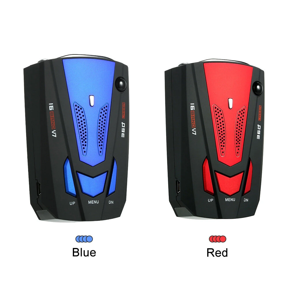 Laser Radar Detector Long Range Detection 360 Degree Speed Monitoring with Voice Alerts, Easy Install for All Vehicles Radar Detectors — view 8