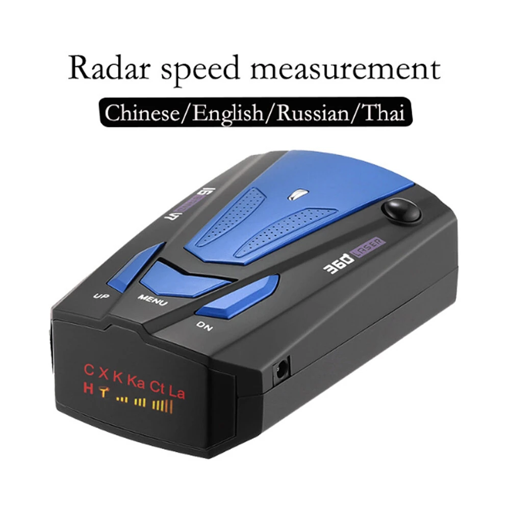 Laser Radar Detector Long Range Detection 360 Degree Speed Monitoring with Voice Alerts, Easy Install for All Vehicles Radar Detectors — view 9
