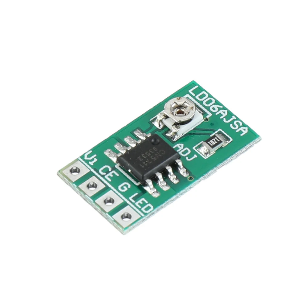 LD06AJSB DC 2.8-6V 30-1500mA Constant Current Converter Adjustable Control Module PWM Controller Board for 3V 3.3V 3.7V 4.5V 5V 6V LED Driver — Pricio