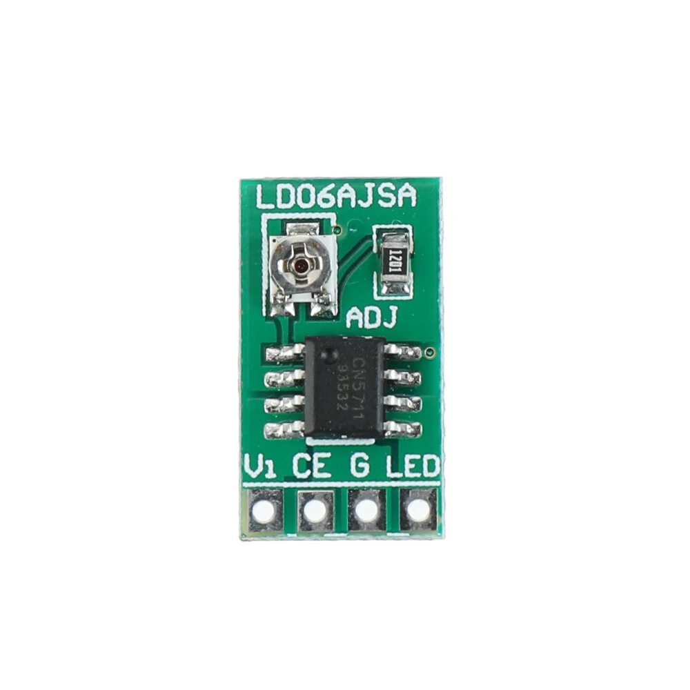 LD06AJSB DC 2.8-6V 30-1500mA Constant Current Converter Adjustable Control Module PWM Controller Board for 3V 3.3V 3.7V 4.5V 5V 6V LED Driver — view 5