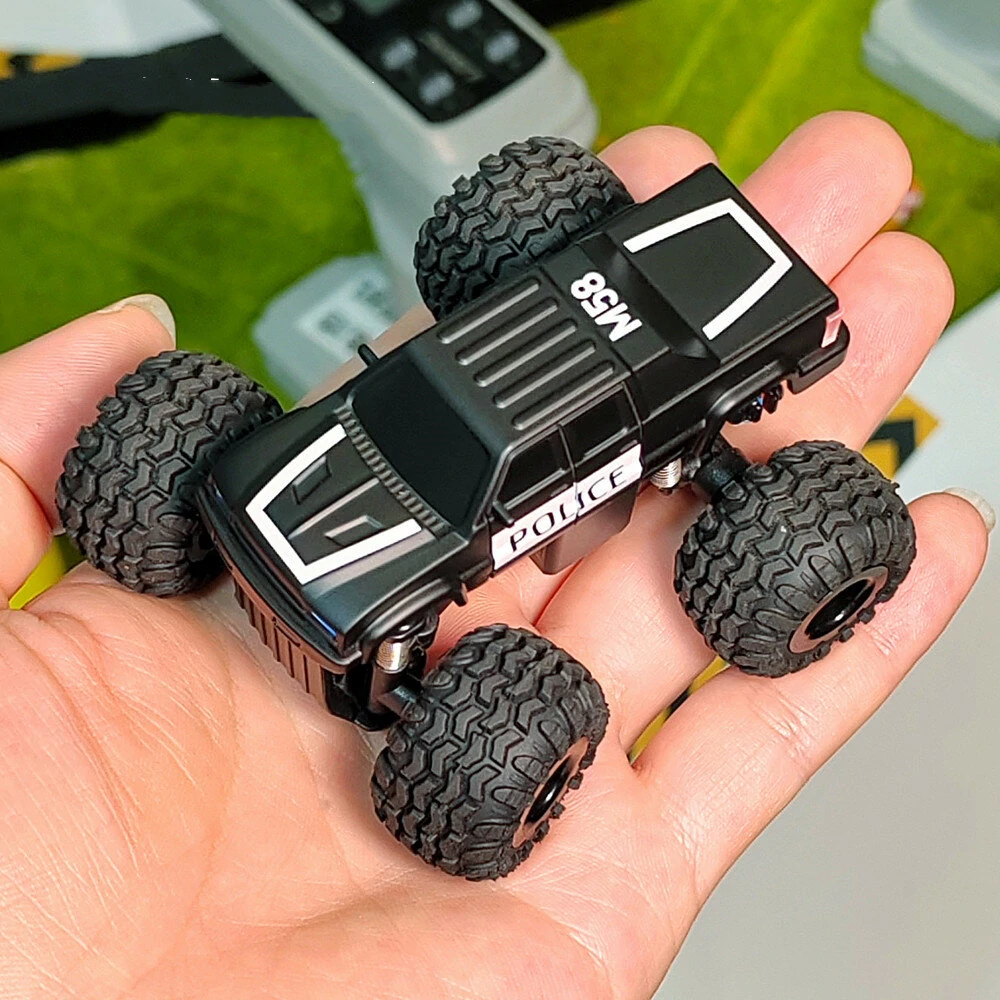 LDARC M58 RTR 1/58 2.4G RWD RC Car Monster Truck Rock Crawler Mini Climbing Vehicles Models Remote Control Racing Toys — view 4