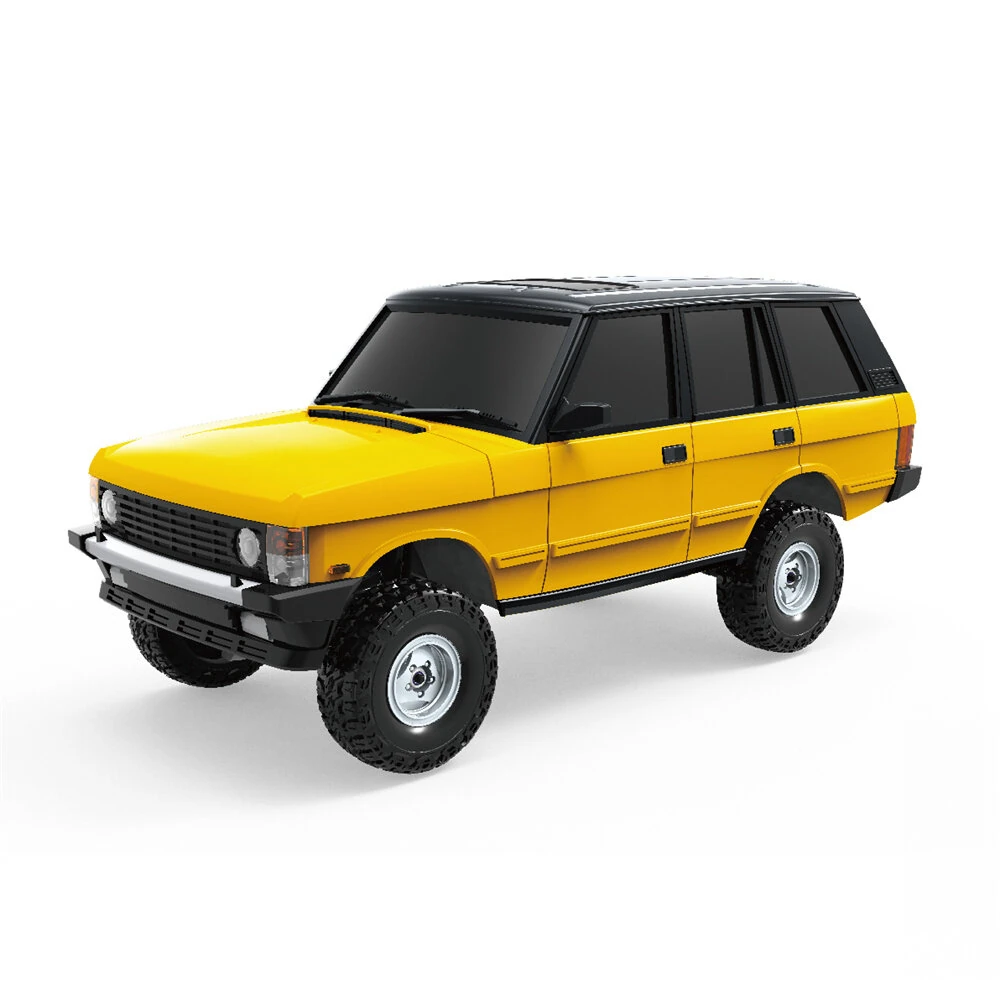 LDRC 18401 RTR 1/18 2.4G 4WD RC Car Rock Crawler Off-Road Climbing Truck LED Light Full Proportional Vehicles Models Hard Bridge Axle Toys — LDR\/C