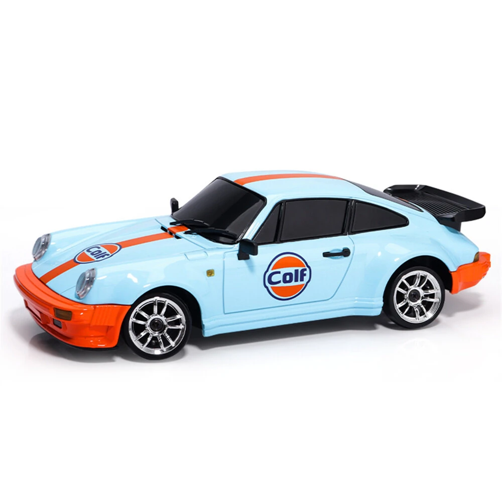 LDRC 1898 RTR 1:18 Scale RC Drift Car with Gyro & LED Lights 2.4G RWD Radio Control Car for Adults and Kids Alloy Body Shell Ready to Run — view 3