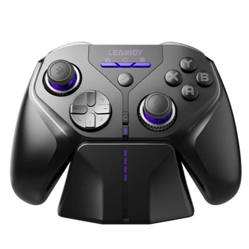 LeadJoyPlus XENO PLUS Dual Mode Wireless Controller with TMR Hall Effect Joystick Hall Effect Linear Trigger Mechanical Switch 1000Hz Polling Rate Gamepad for PC Switch iOS Android