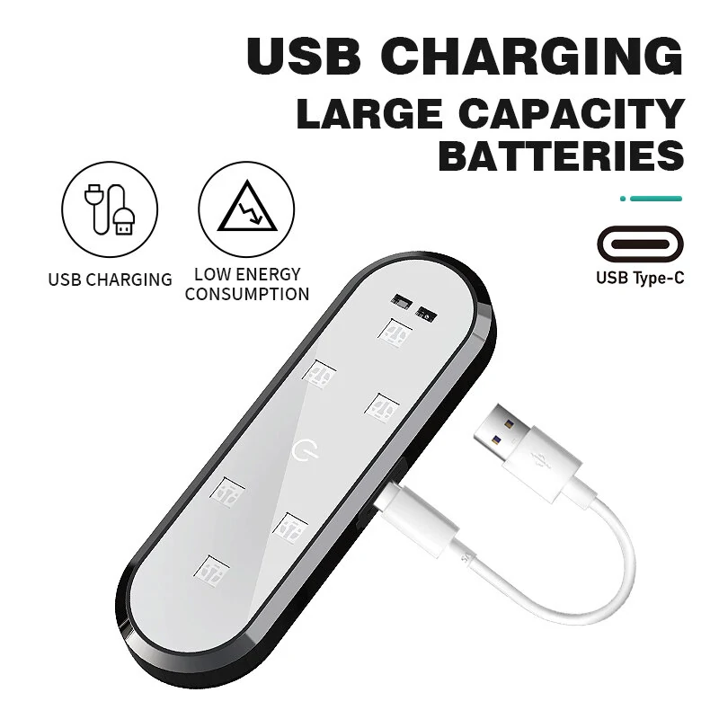 LED Car Door Welcome Light Multicolor Flash Cordlessd Atmosphere Warning Light Anti-collision Rear-end Light — Pricio