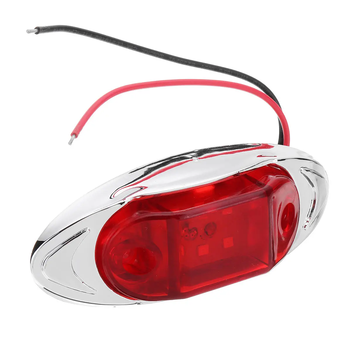 LED Side Marker Indicator Lights Clearance Lamp DC 24V for Truck Trailer Bus — view 4