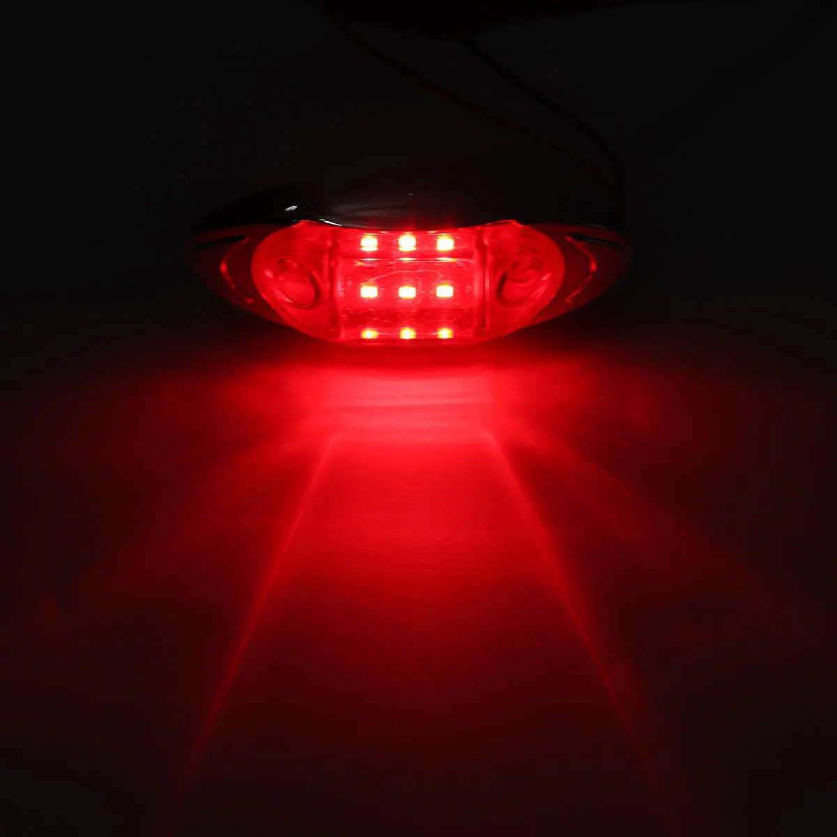 LED Side Marker Indicator Lights Clearance Lamp DC 24V for Truck Trailer Bus — view 9