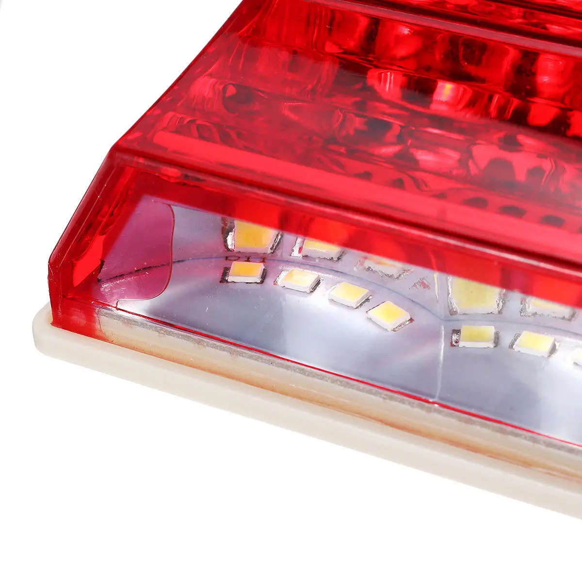 LED Side Marker Lights Indicator Lamps 24V 6500K White 2PCS for Truck Van Pickup — view 7